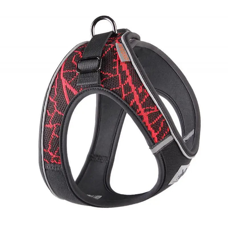 

Регулируемая шлейка для домашних животных, шлейка с поводком, светоотражающая, дышащая