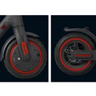 Обод колеса для электросамоката Xiaomi Mijia M365 Pro, защитные светоотражающие наклейки для Ninebot