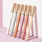 Матовая жидкая подводка для глаз, карандаш для глаз, водостойкая быстросохнущая подводка для глаз, белая, Черная Подводка для глаз, косметика, 6 цветов, TSLM2