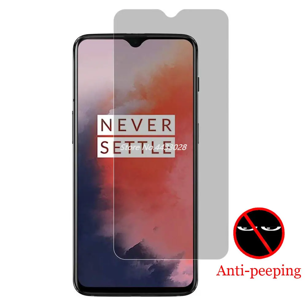 

9H Privacy Tempered Glass for OnePlus 7T Screen Protector Protective Glass Film For OnePlus 7 T Anti-Spy Front Film Glass