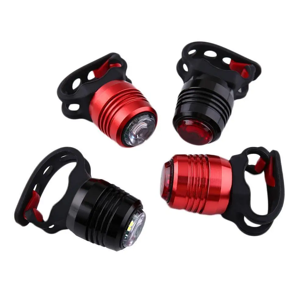 

Aluminum Alloy Bike Headlight Bicycle Headlight Cycling Headlight SuperBright USB 3 Modes 4 Styles Durable Portable Light Lamp