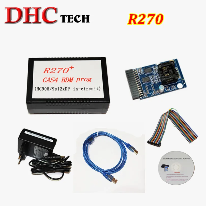 Новейший R270 Auto CAS4 BDM Prog Профессиональный ключевой программист для b-m-w Key prog