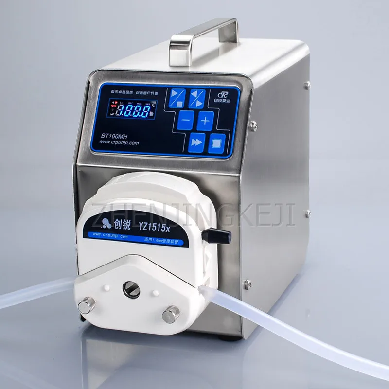 

Micro Peristaltic Pumpelectric Tools 220V/22W Metering Pumps Digital Display Stainless Steel Antiseptic Liquid Filling Equipment