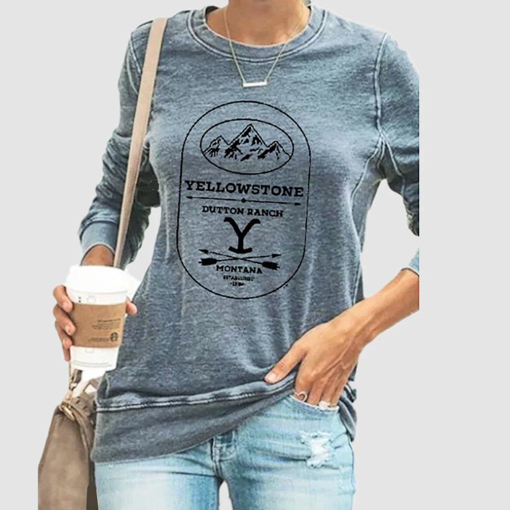 

Letter Print Sweatshirts Women Casual O-neck Top Autumn Long Sleeve Pullovers Tide Hot Female Sweatshirt Loose Top Lady Streetwe