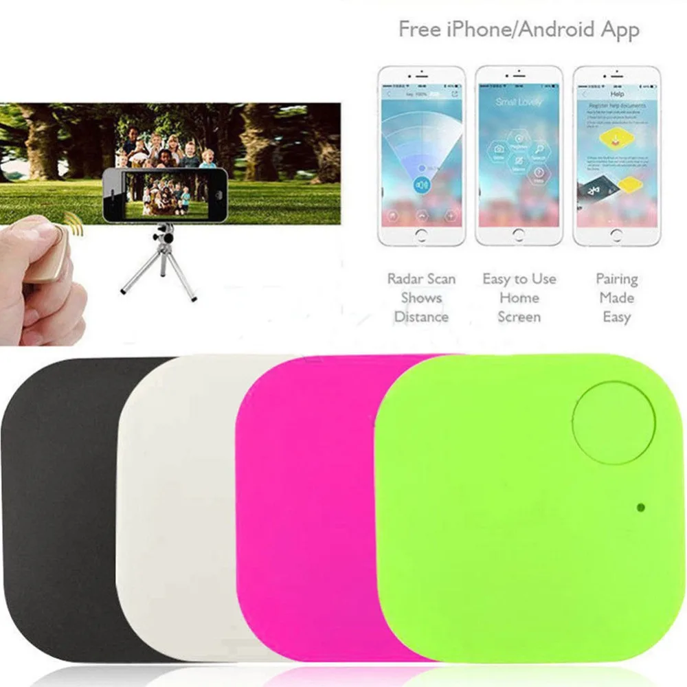 Anti-Lost Theft Device Alarm Bluetooth-compatible Remote GPS Tracker Child Pet Bag Wallet Key Finder Phone Box Search | Дом и сад