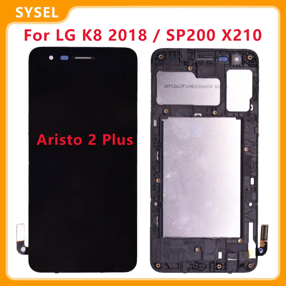 Для LG K8 2018 ЖК-дисплей сенсорный экран дигитайзер замена Azssembly SP200 X210 Aristo 2 дисплея |