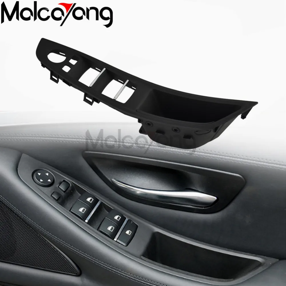 

For BMW 5 serie F10 F11 520 525 Right Hand Drive RHD Car Interior Door Handle Inner Door Panel Pull Trim Cover