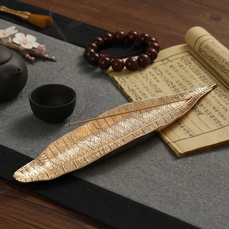 Курильница для благовоний домашняя антикварная подставка из сандалового дерева