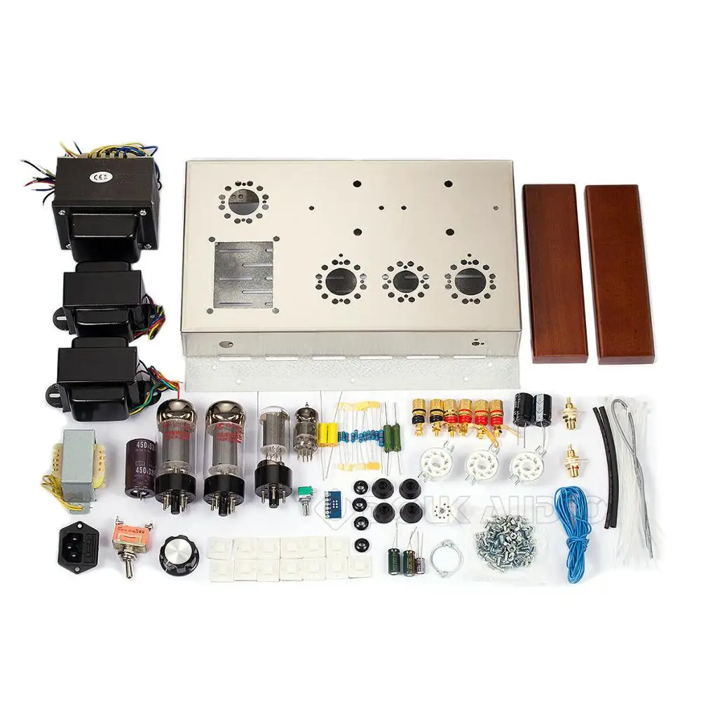 DIY KIT Amplifier Douk Audio 6P3P усилитель клапанной трубки HiFi одноконцевый усилитель мощности класса A - Цвет: DIY KIT Amplifier