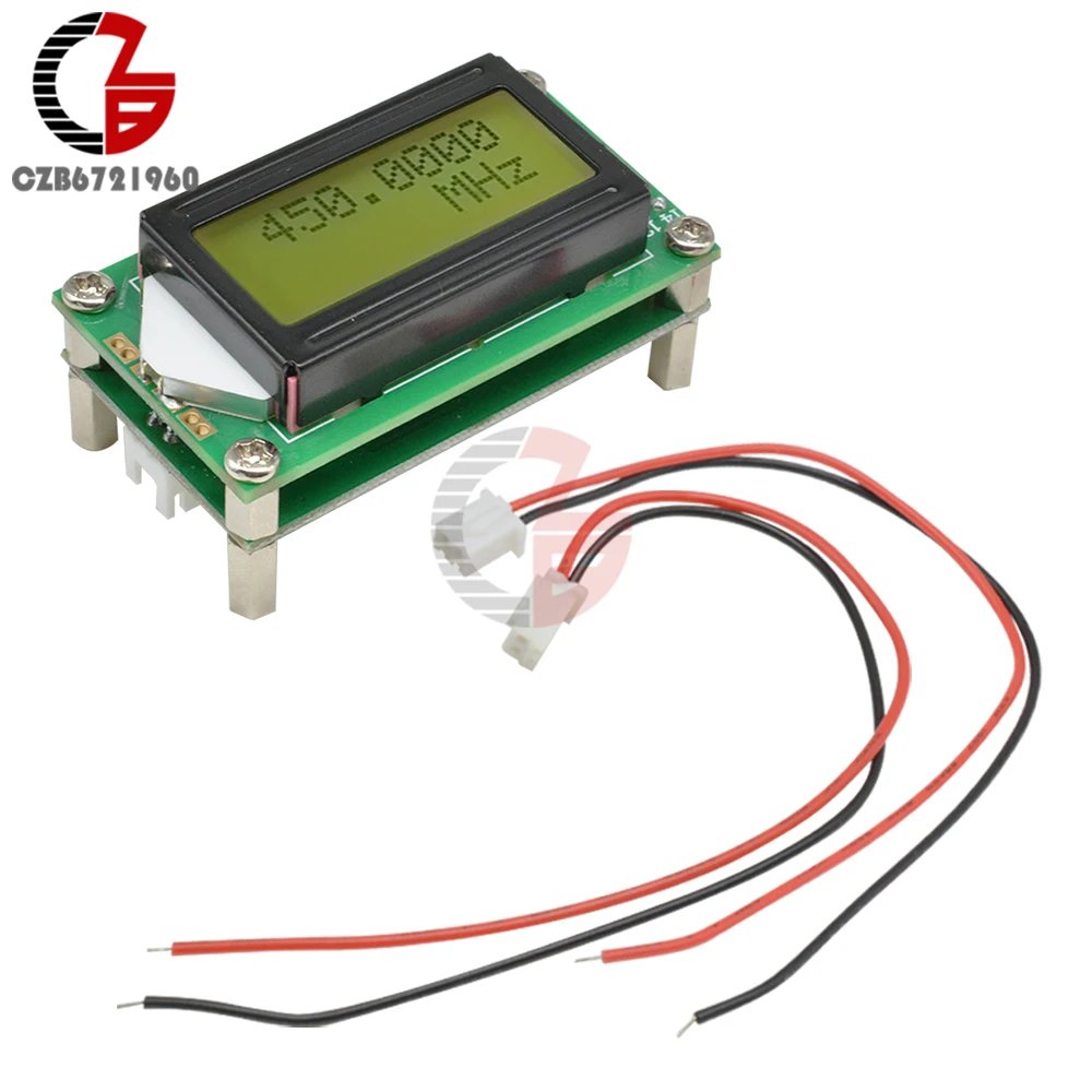 

1MHz -1.1GHz RF Frequency Counter Tester Meter Signal Generator Digital LED METER for Ham Radio