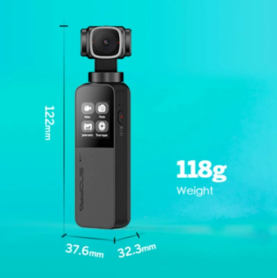 В наличии Snoppa Vmate 3 осевой портативный монопод с шарнирным замком 4K Камера 200Mbps