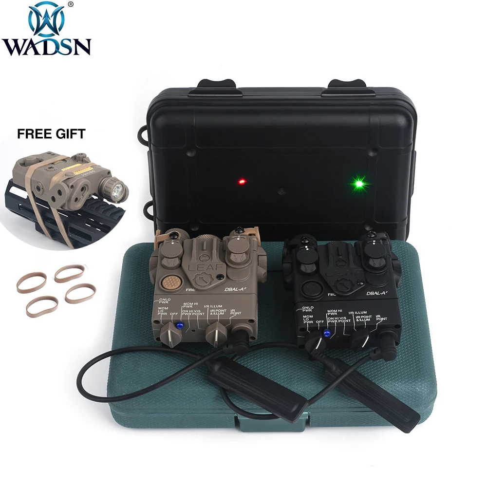 Лазерный прицел для страйкбола Dbal A2 зеленый/красный цвет|Лазеры| |