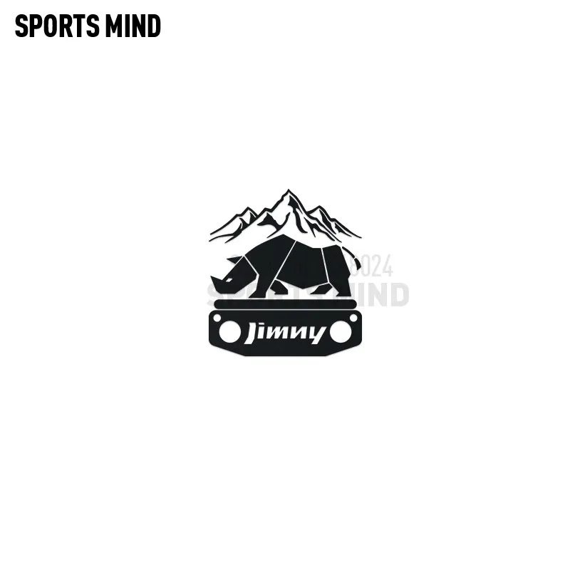 

Автомобильная наклейка Rhino Adventure, автомобильный Стайлинг для Suzuki Jimny 4x4, внешние аксессуары
