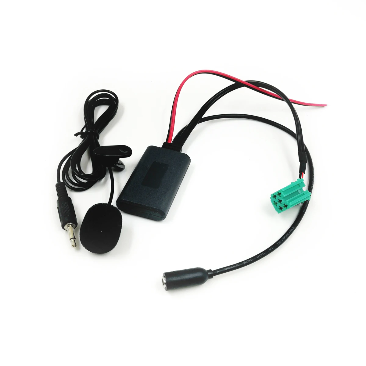 Гнездо Bluetooth Mini ISO 6Pin порт AUX кабель для Renault Update список радио телефонных звонков