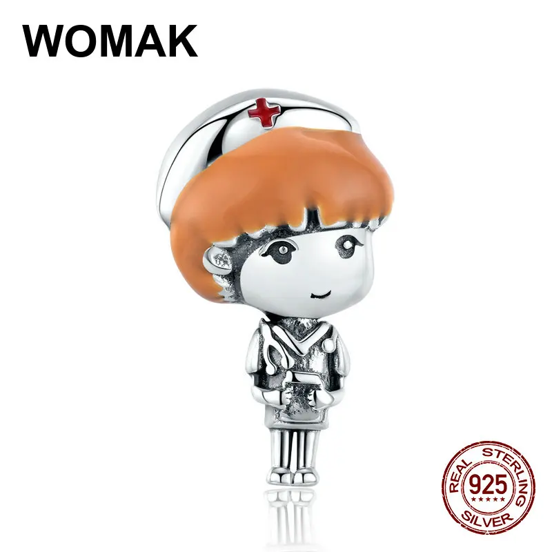 Женский кулон из серебра 100% пробы с белым ангелом | Украшения и аксессуары