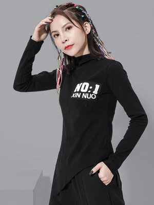 Европейская станция 2020 Ранняя весна воротник стойка нерегулярный большой размер