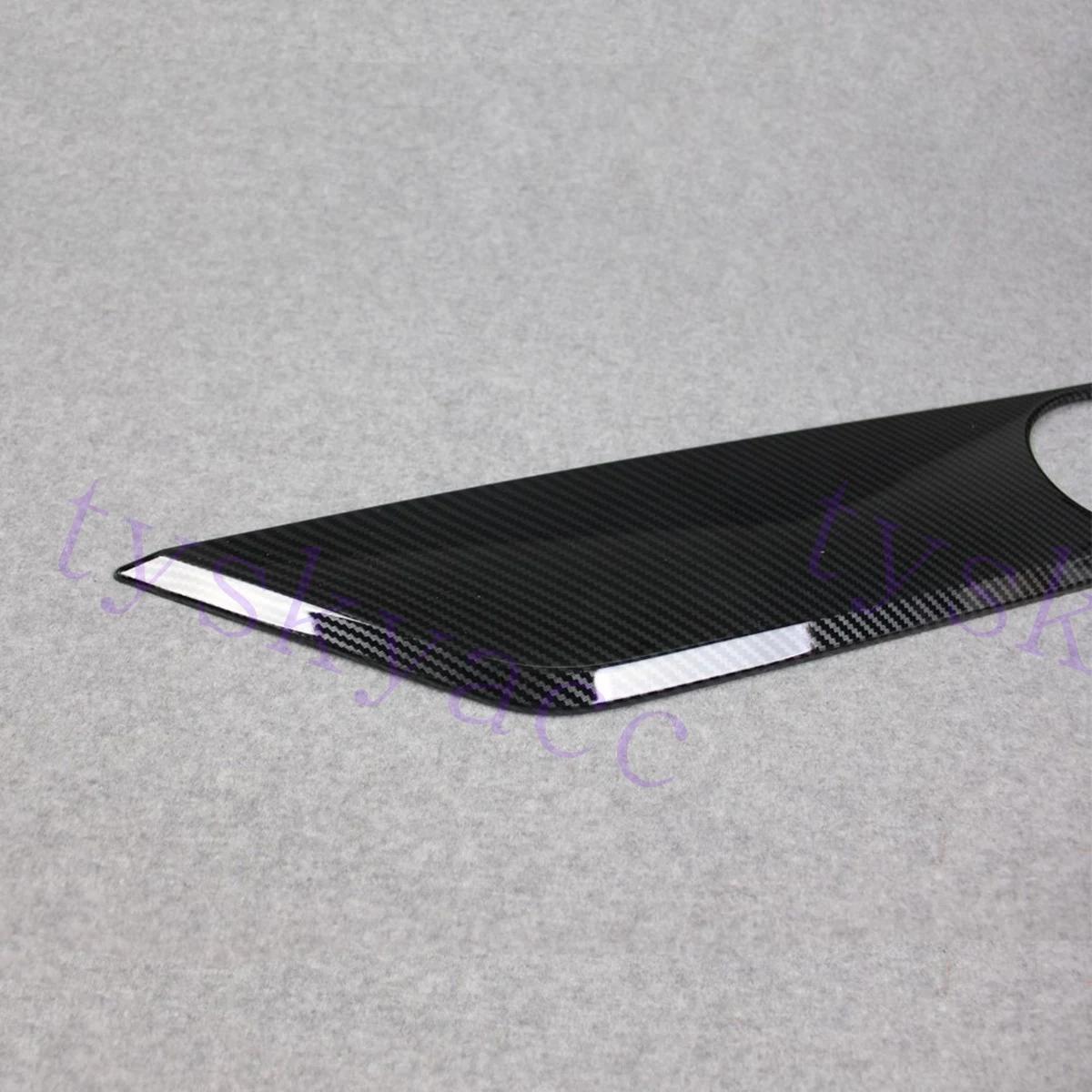 Carbon Fiber Rear Trunk Door Tail Gate Tailgate Cover Trim Garnish Accessories Fit For Toyota RAV4 2019 2020 | Автомобили и