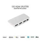 1x2 HDMI разветвитель 1 порт к 2 HDMI дисплею копировальныйзеркальный разветвитель питания HDMI Hd разветвитель один в два Поддержка порта HDMI 1,3 Поддержка порта 3D