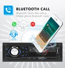 Автомагнитола с Bluetooth, 12 В, стереозвук, дистанционное управление, зарядное устройство для телефона, USBSDAUX-IN, аудио mp3-плеер, 1 DIN, автомагнитола