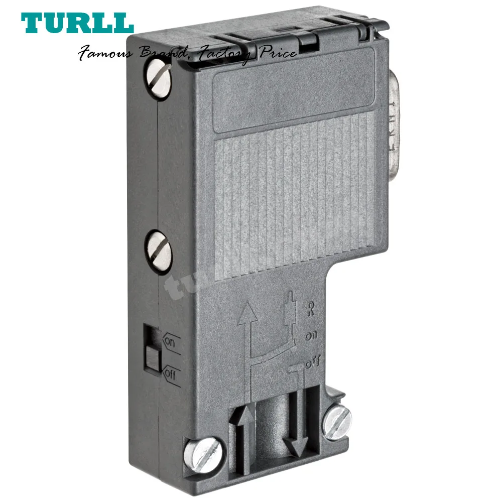 SIEMENS SIMATIC DP штепсельная Вилка для разъема кабеля PROFIBUS до 12 Мбит/с 90 ° 15 8x 64x