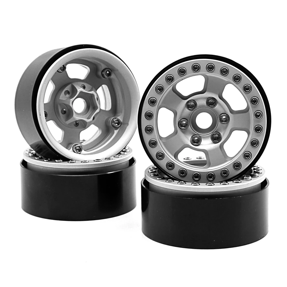 AXSPEED колеса 1 9 дюйймовый сплав для центрального движения Beadlock Обода Колеса 1:10 RC