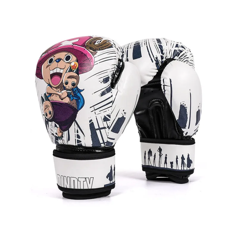 Детские перчатки для кикбоксинга кожаные спарринговые занятий ММА