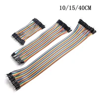 dupont line 10cm15cm40cm male to male female to male female to female jumper wire dupont cable for arduino diy kit
