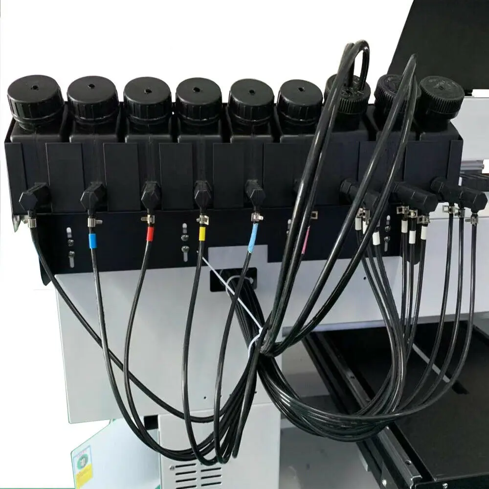 Новый УФ принтер ACHI A2 и 3 печатающих головки XP600 600*600 мм высокая скорость/точность