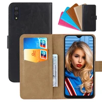 luxury wallet case for inoi 7 2020 pu leather retro flip cover magnetic fashion cases strap