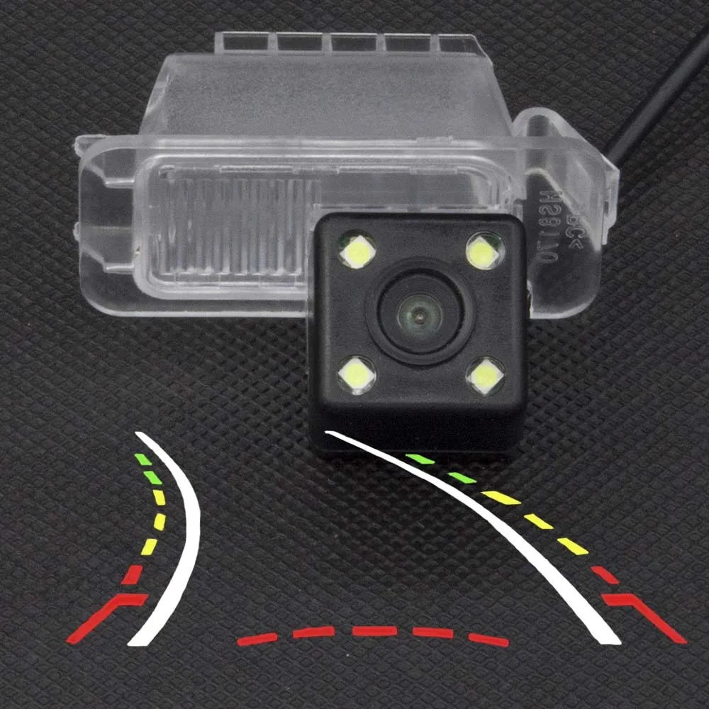 4 светодиода динамическая траектория дорога заднего хода фотосессия для Ford Escape
