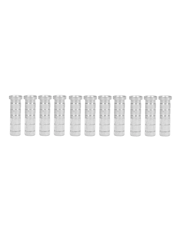 

12 PCS Aluminum Alloy Arrow Inserts 6.2mm For Archery Arrow Shaft Target