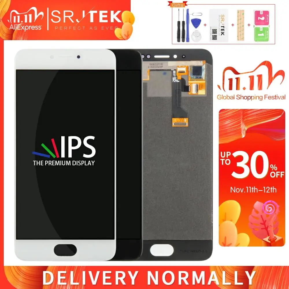 Для Meizu Pro 6 Plus сенсорная ЖК-панель для 6S экран дигитайзер сенсор стекло дисплей