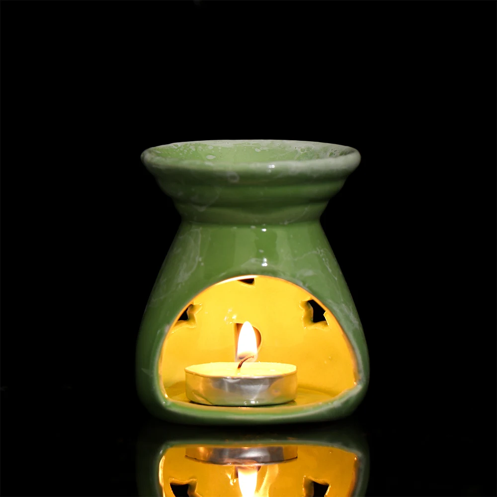 1 шт. керамические пустые лампы для благовоний эфирного масла фонарь звезд Луны