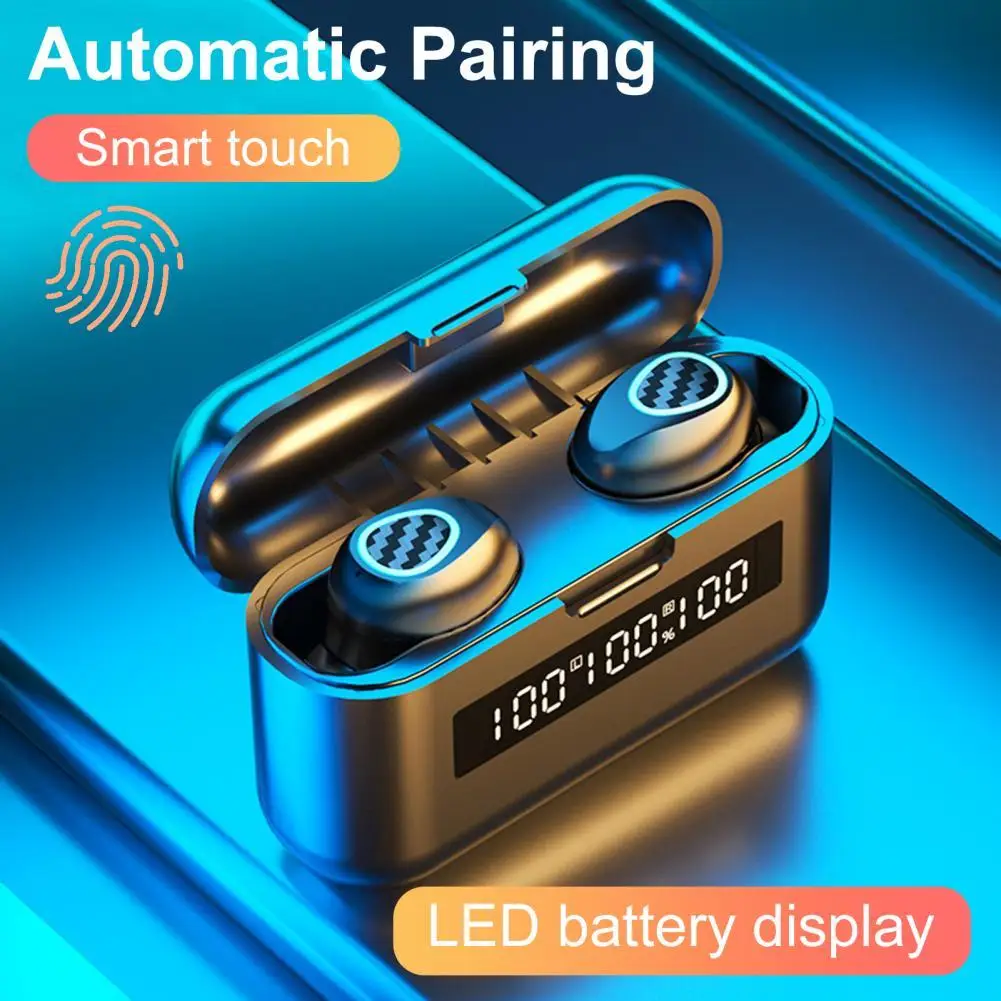 

F9-13B Bluetooth 5,1 Беспроводной смарт-сенсорный экран в наушники-вкладыши, наушники для телефона