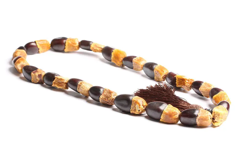 

Pahudia Bodhi Seeds Tibetan Buddhism 18+1 Prayer Beads MALA (Car Adornment)