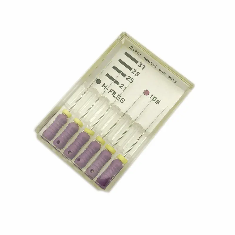 Эндододонтический корневой канал H файлы (Ручное использование)