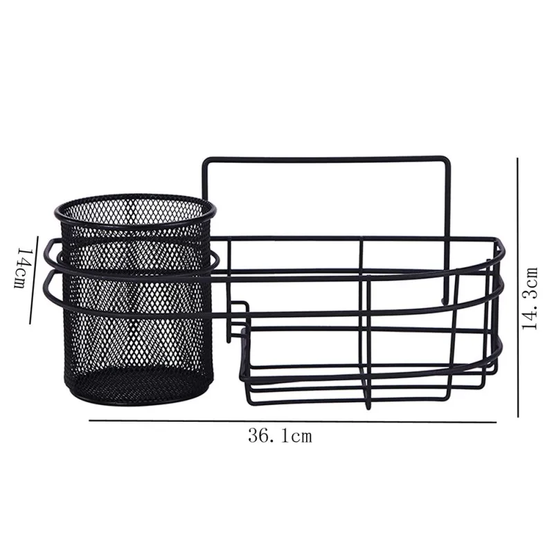 

Bathroom Rack, Toilet Small Toilet Brush Storage Rack, Bathroom Free Perforation Wall Rack