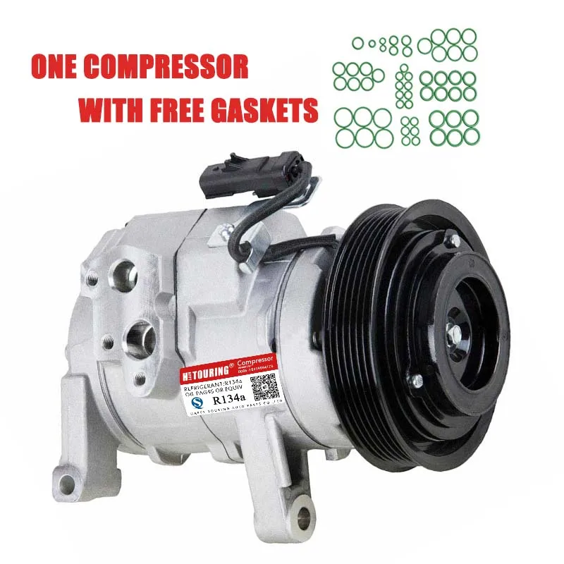 Компрессор A/C для Jeep Grand Cherokee 05-07 Commander 06-07 10S17E 77361 55056287AB 55056287AC 55056288AB 55111413AB 55116834AB |