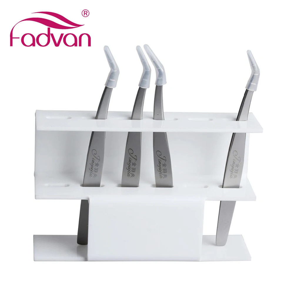 Акриловый Пинцет Fadvan удобный и прочный черный белый пинцет с 8 отверстиями для