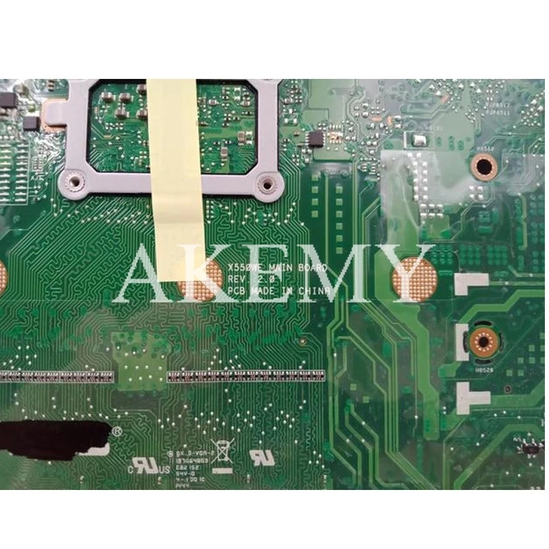 

X550WEK Laptop Motherboard for ASUS X550WE X550W D552W X552E X550EP A4-5100 4G RAM Original Mainboard 100% test ok