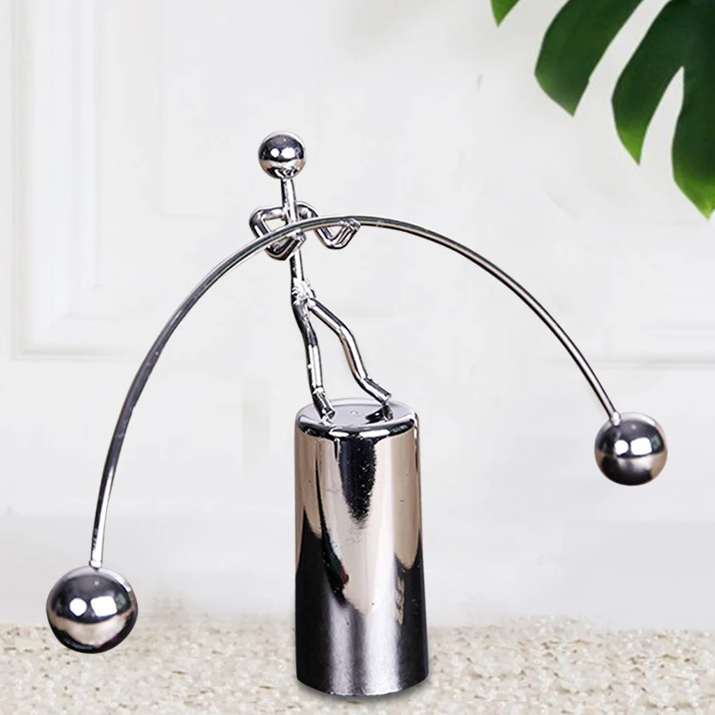 1 шт. баланс Набор детских качелей Сталь игрушка настольная лампа вращающийся