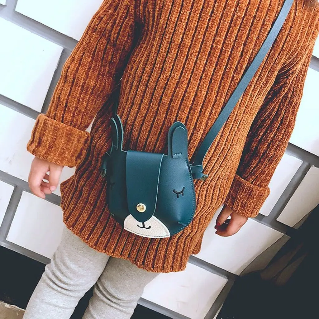 

New Children's Coin Purse Baby Cat Mini Shoulder Bag Cute Princess Messenger Bags Small Bags for Kids Girl