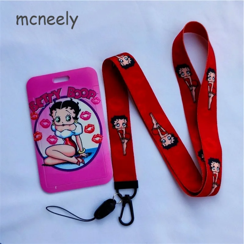 

Girls Card Holder Business Badge Card Case Frame ABS Employee Case Cover Student Lanyard ID Card Holder Drop Shipping