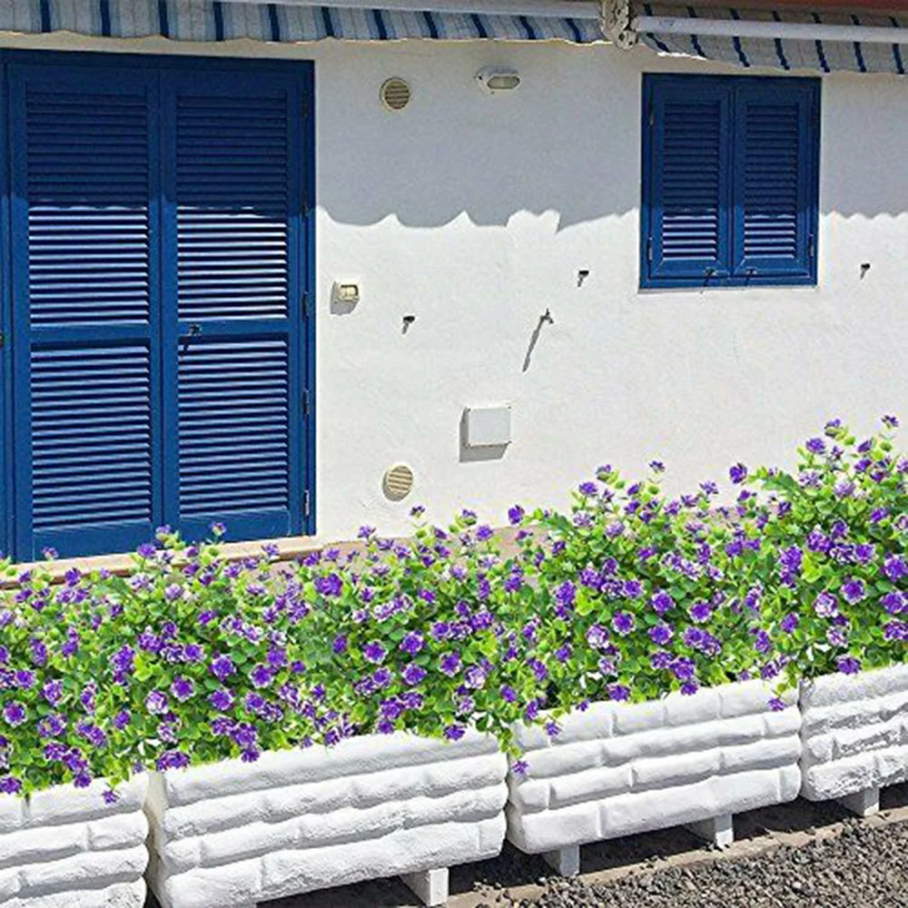 

Garden Artificial Flowers 33cm Realistic UV Resistant ECO-Friendly Fake