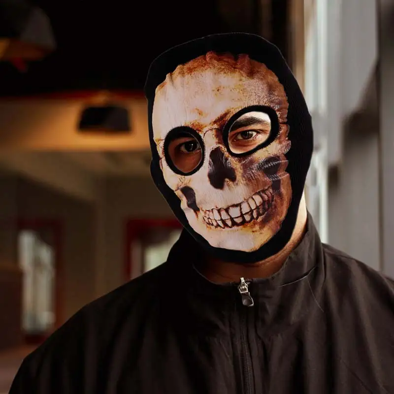 1 шт. трикотажный головной убор в виде черепа|Украшения своими руками для