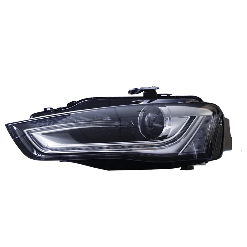 

Dedicated to Audi A4L headlight assembly 13-16 A4L xenon headlights with low and high matching LED daytime running lights