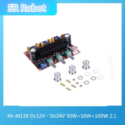 TPA3116 2,1 усилитель динамика для сабвуфера, плата цифрового усилителя звука, TPA3116D2 DC12V-24V 2*50 W + 100 W