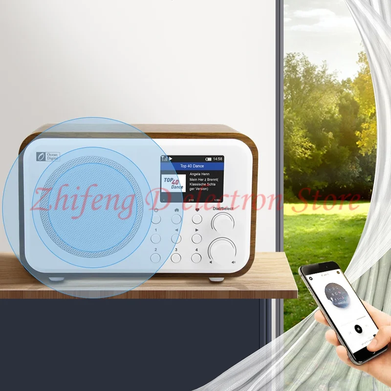 Цифровой интернет-радиоприемник Ocean портативный цифровой радиоприемник с