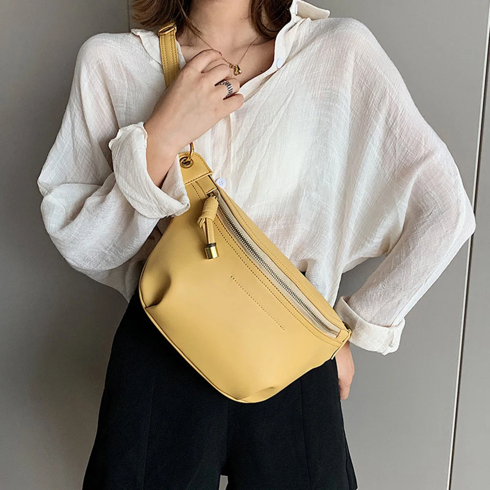 Модная поясная сумка для женщин забавная Сумочка через плечо из искусственной