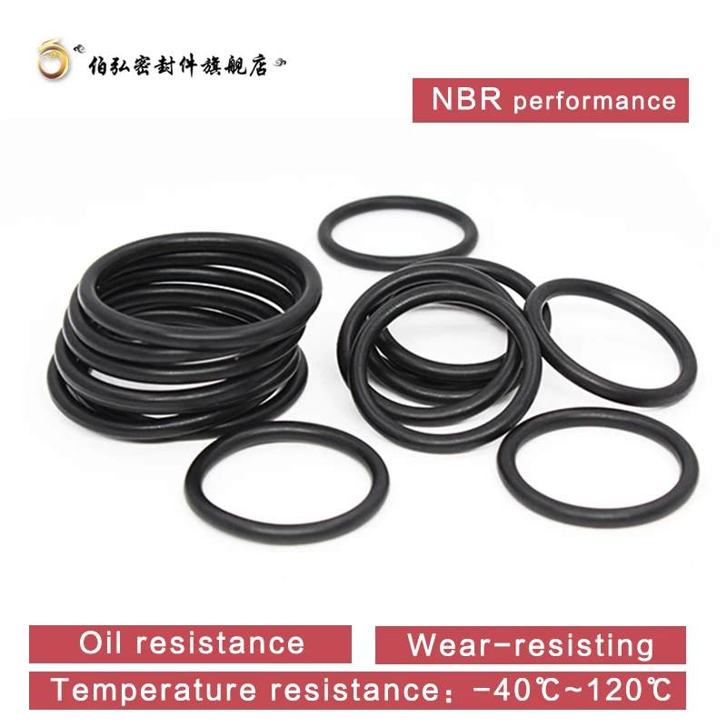 Nitrile Rubber O-Ring 20PCS/lot NBR Sealing CS 3mm OD41/42/43/44/45/46/47/48/50mm Seal Gasket Ring | Обустройство дома